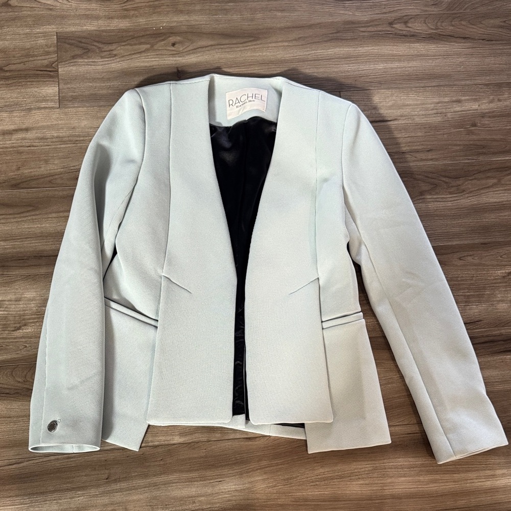 Rachel Zoe Women's Elegant Cream Suit Jacket